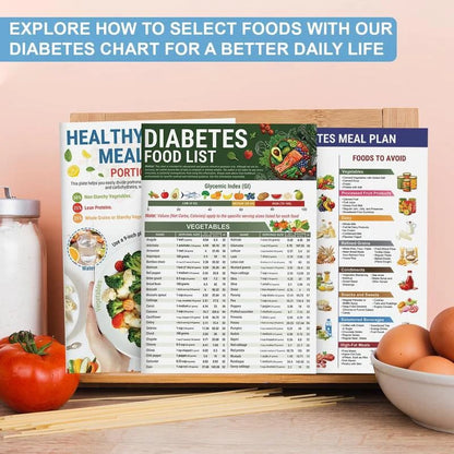 📘Buy 2 Free Shipping✨Special for Diabetes🔥Diabetes Tracker Book with Food List