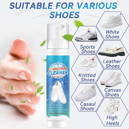 🏆Flash Sale⚡50K+ SOLD👟Shoe Cleaning Kit for Leather, Suede, Canvas, Mesh & More