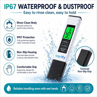 4-in-1 TDS Meter Digital Water Tester