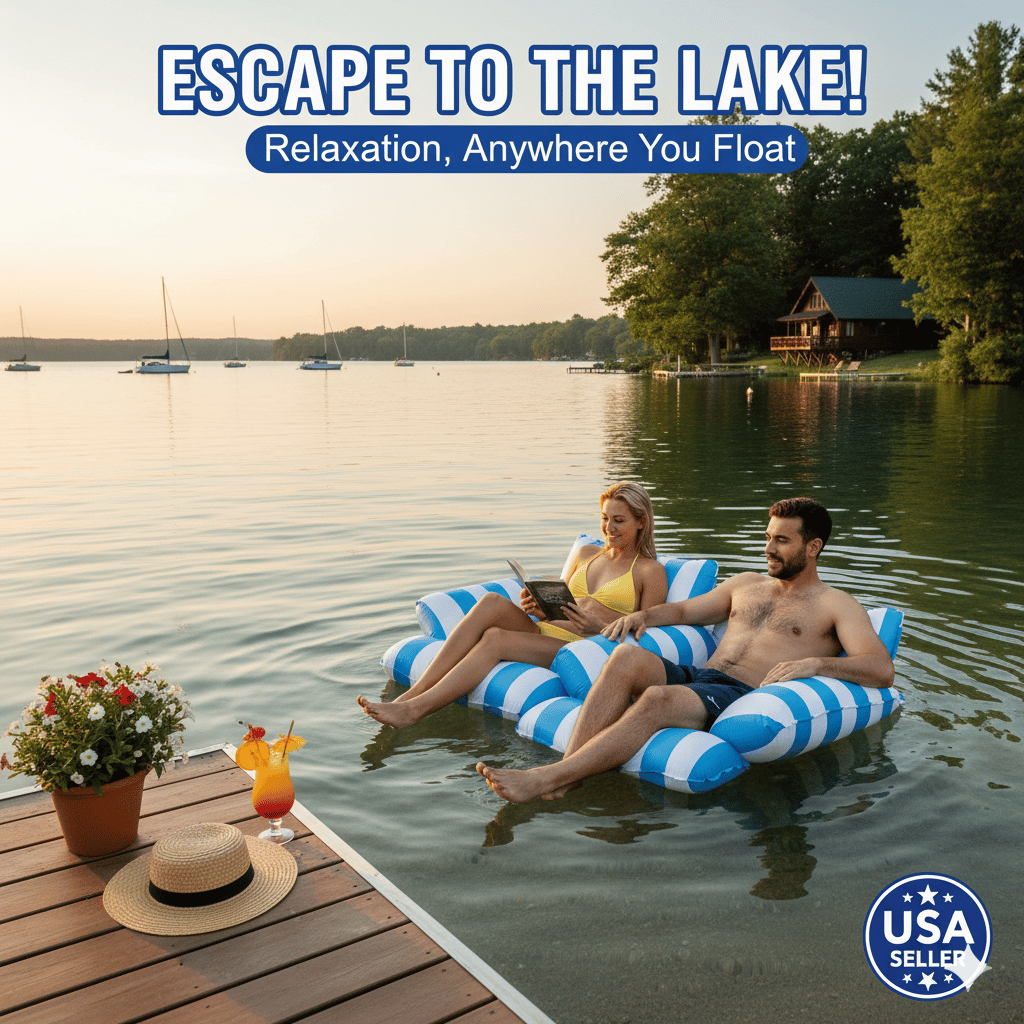 4 Tube Inflatable Pool Float Hammock: Your Ultimate Summer Relaxation Essential