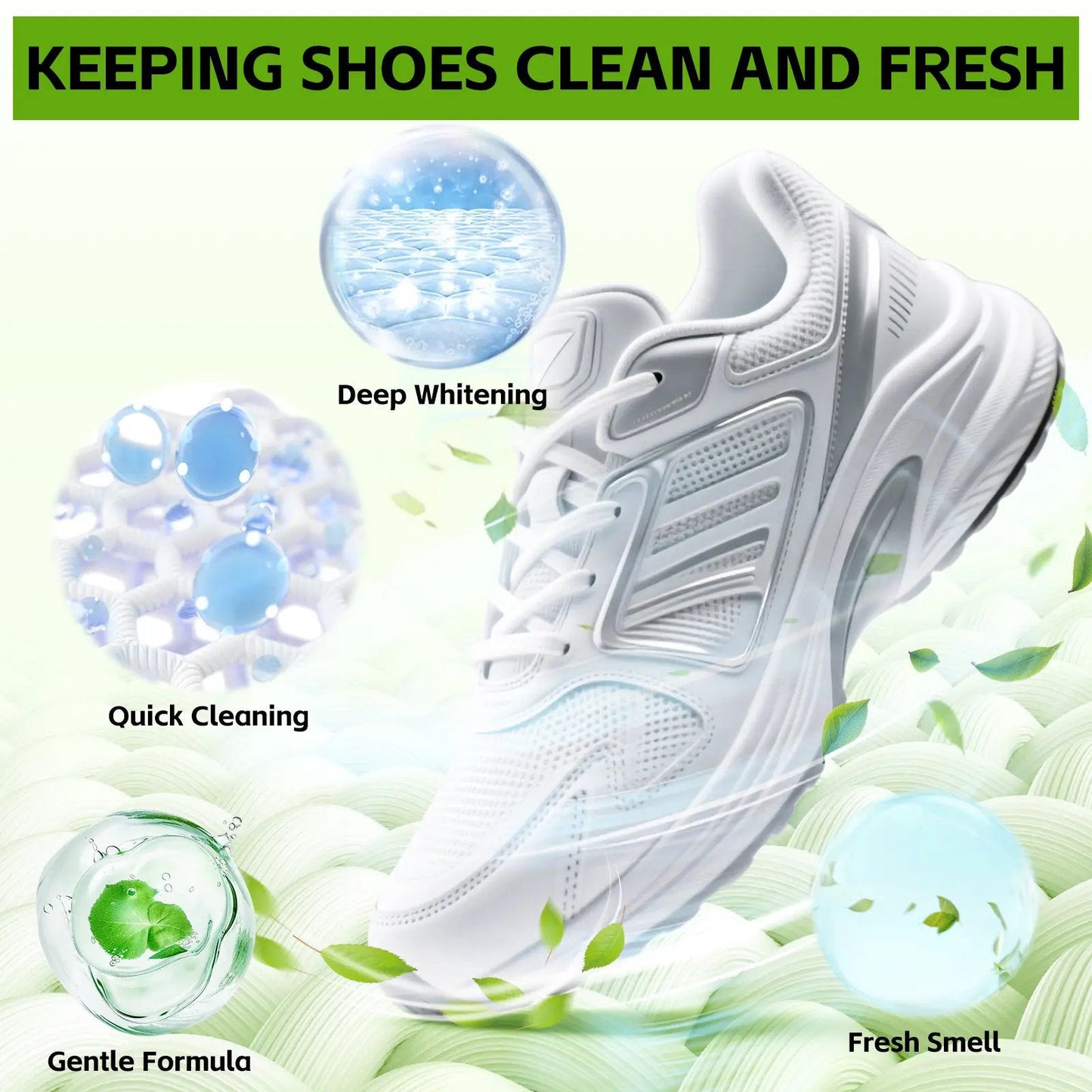 Cleaning Kit for Leather, Suede, Canvas, Mesh & More