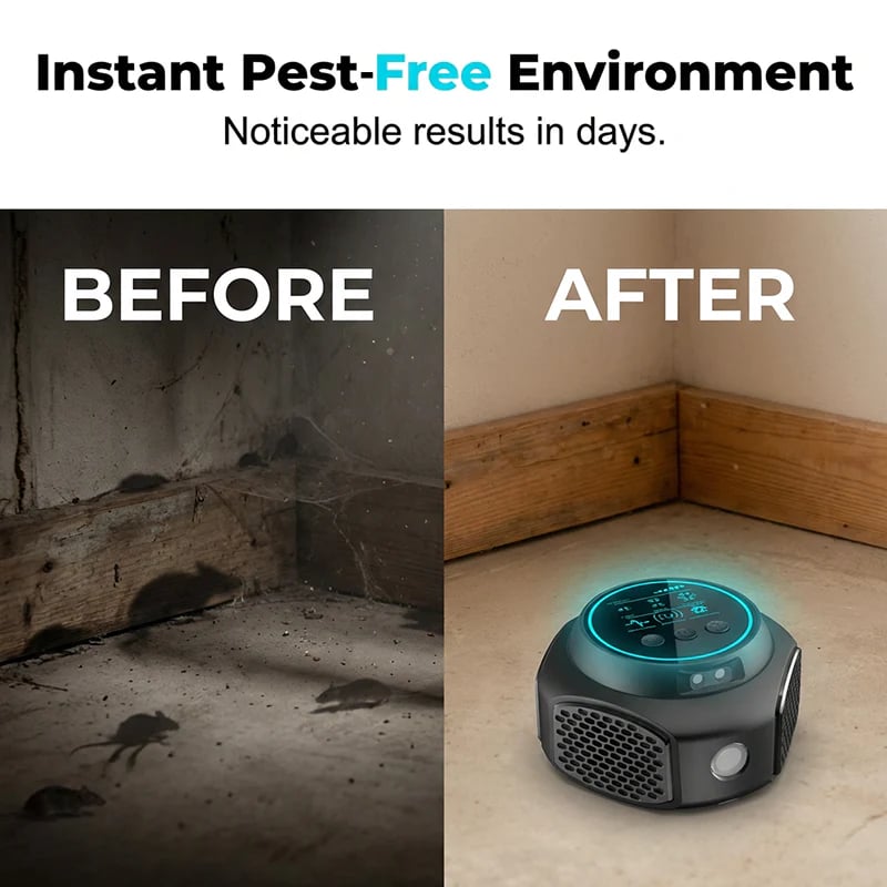 🪤High-Power Ultrasonic Pest Repeller