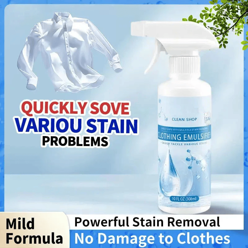 Multi-purpose Emulsifier Cleaner for Clothing & Fabric✨Non-Ionic Laundry Pre-Treatment