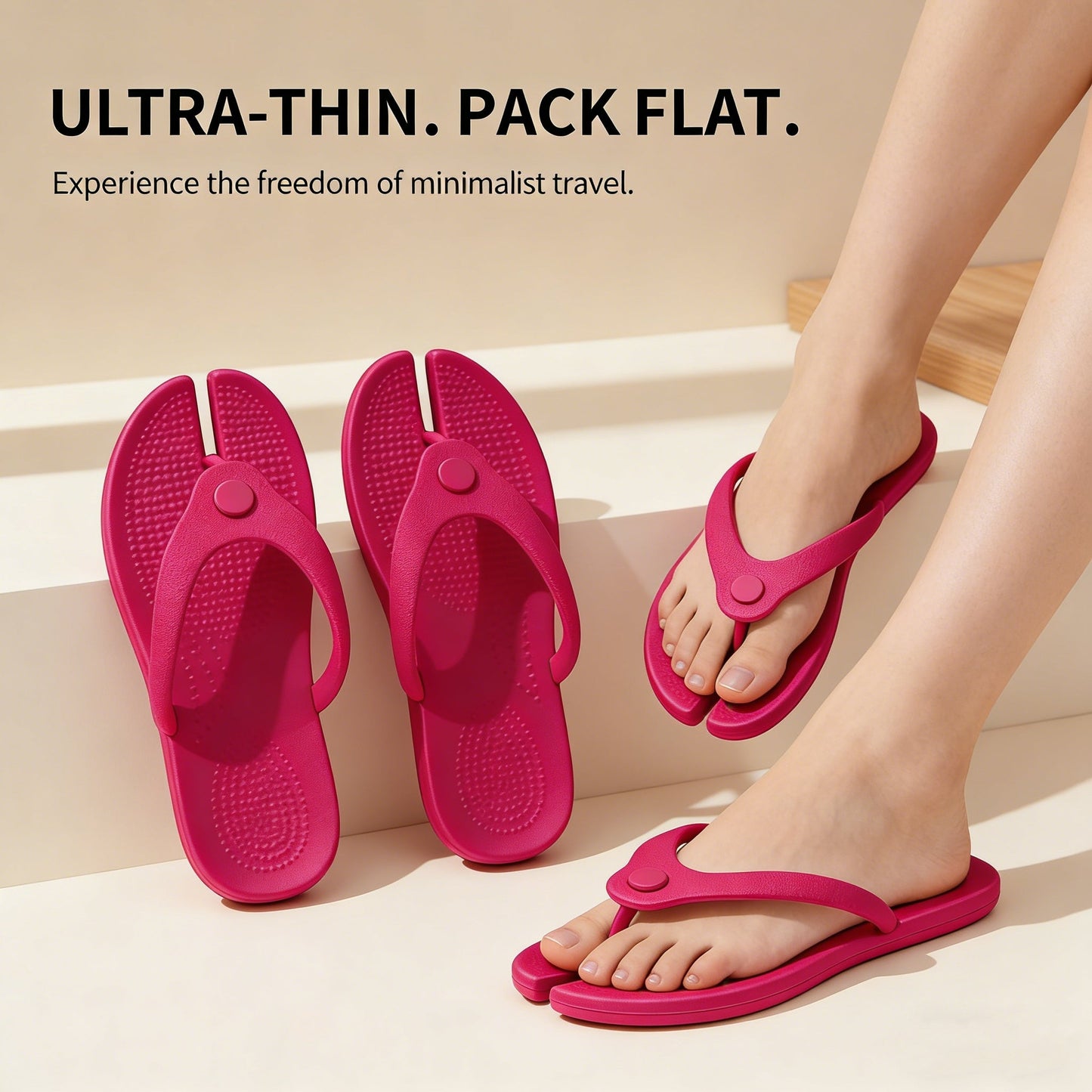 BUY 3 FREE SHIPPING🩴✨Ultra-Thin Foldable Flip Flops
