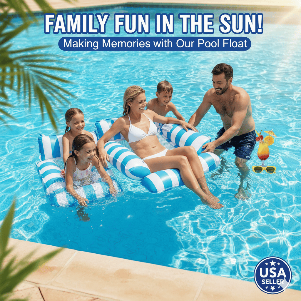 4 Tube Inflatable Pool Float Hammock: Your Ultimate Summer Relaxation Essential