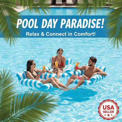 4 Tube Inflatable Pool Float Hammock: Your Ultimate Summer Relaxation Essential
