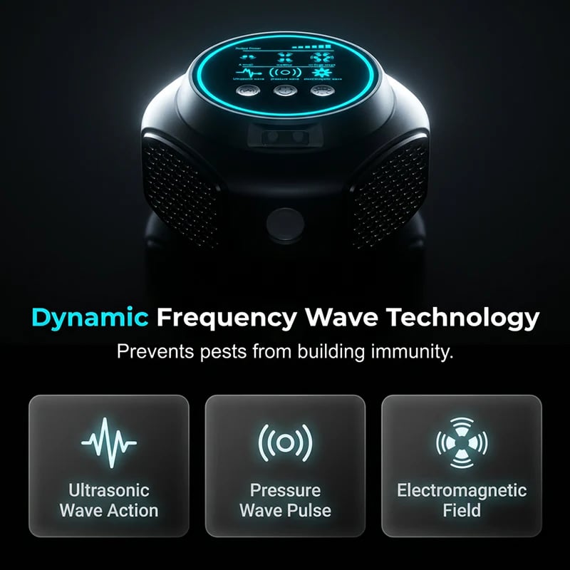 🪤High-Power Ultrasonic Pest Repeller