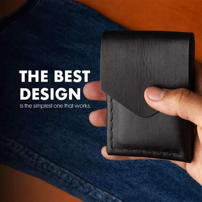 Minimalist Design Genuine Leather Wallet