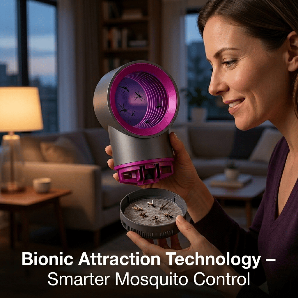 🦟 Indoor Household Mosquito Killer Lamp — Plug-in Suction-Type Mosquito Trap