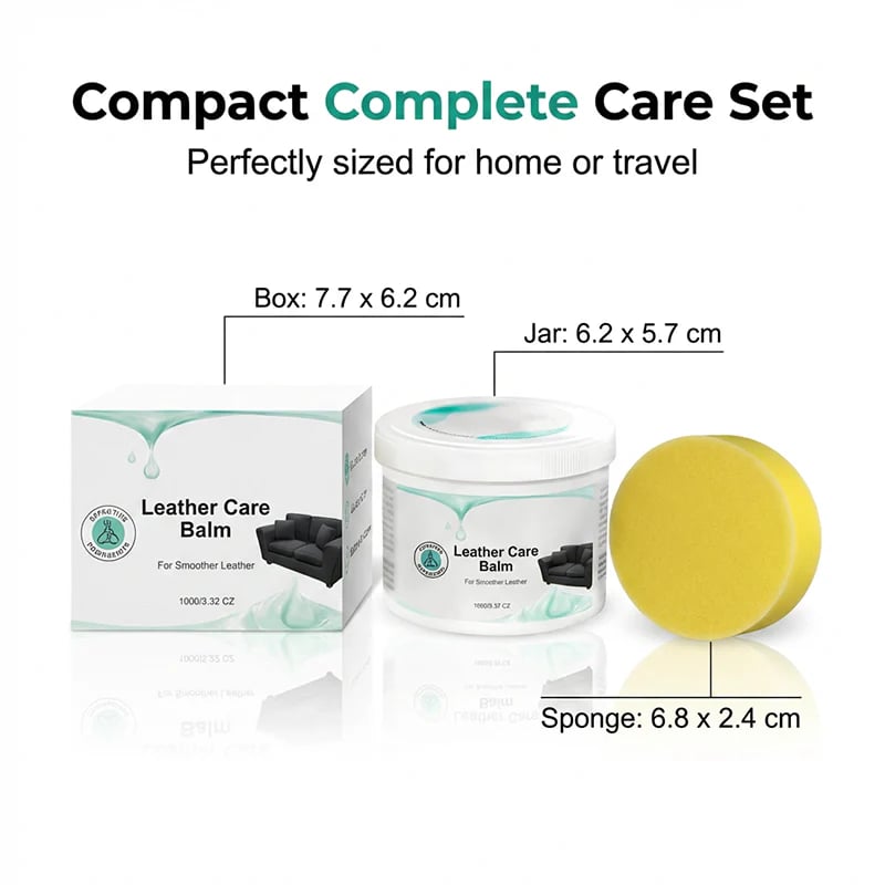 🌟🏠Deep-Conditioning Multipurpose Leather Care Balm