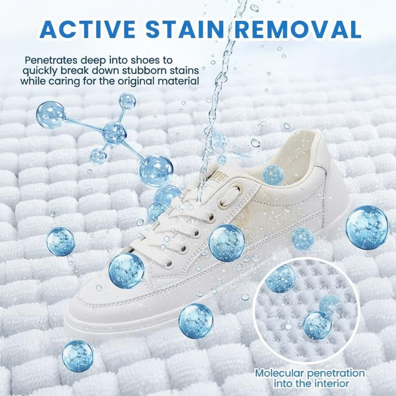 👟White Shoe Cleaner Cream | Multipurpose No-Wash Solid Comes with Sponge