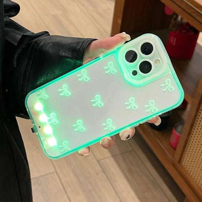 📱Vibrant LED Bowknot Phone Case