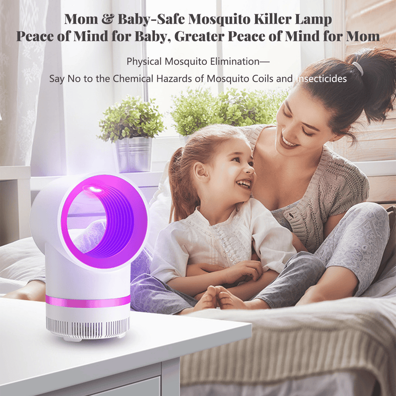 🦟 Indoor Household Mosquito Killer Lamp — Plug-in Suction-Type Mosquito Trap detail view