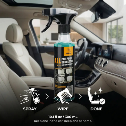 Multi-purpose Cleaning Spray - Heavy Duty Stain Remover for Car Interiors & Home Surfaces