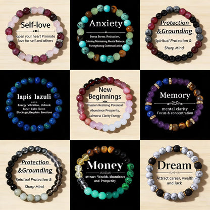🔥Money Attraction Bracelet with Green Aventurine & Tiger Eye