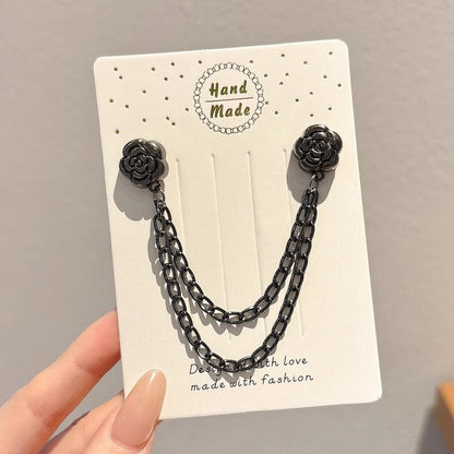 🔥2026 New Magnetic Chain Buckle for Pants Hem Fixing, Anti-Dragging, Clothing Shortening, and Decorative Hem Clips