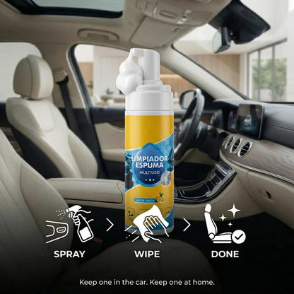 🔥 4-in-1 Multi-Enzyme Foam Cleaner – Deep Clean Car, Kitchen, Bathroom & Sofa