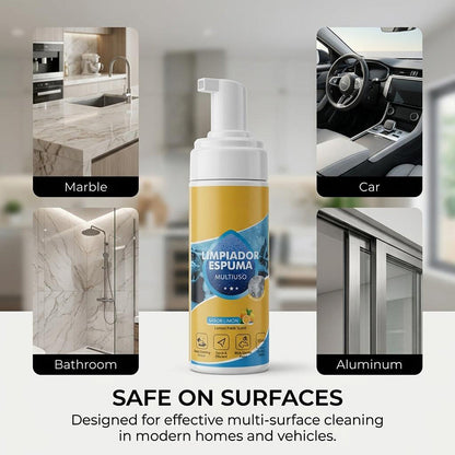 🧼🫧 4-in-1 Multi-Enzyme Foam Cleaner – Powerful Deep Cleaning for Cars, Kitchens, Bathrooms & Sofas