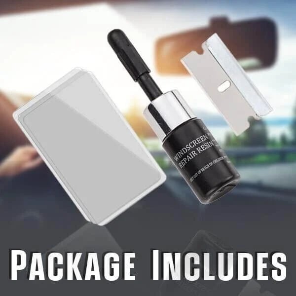 💥LAST DAY 46% OFF 🚗Cracks Gone Glass Repair Kit (New Formula)