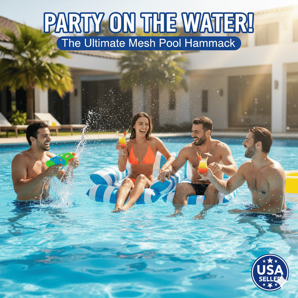 4 Tube Inflatable Pool Float Hammock: Your Ultimate Summer Relaxation Essential