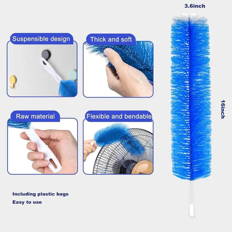 🧼💧3 Counts Bendable Microfiber Head