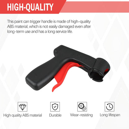 🔫Universal Professional Spray Can Handle - Ergonomic Aerosol Trigger Grip for DIY Painting, Car Refinishing, & Home Furniture Makeovers - Fits All Standard Cans