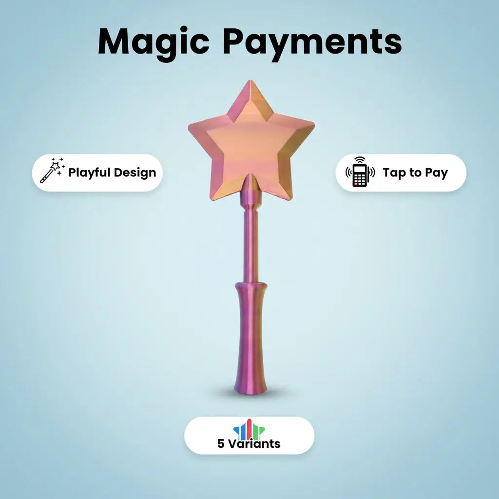 MagicFairy "Fairy Wand Credit Card Holder"