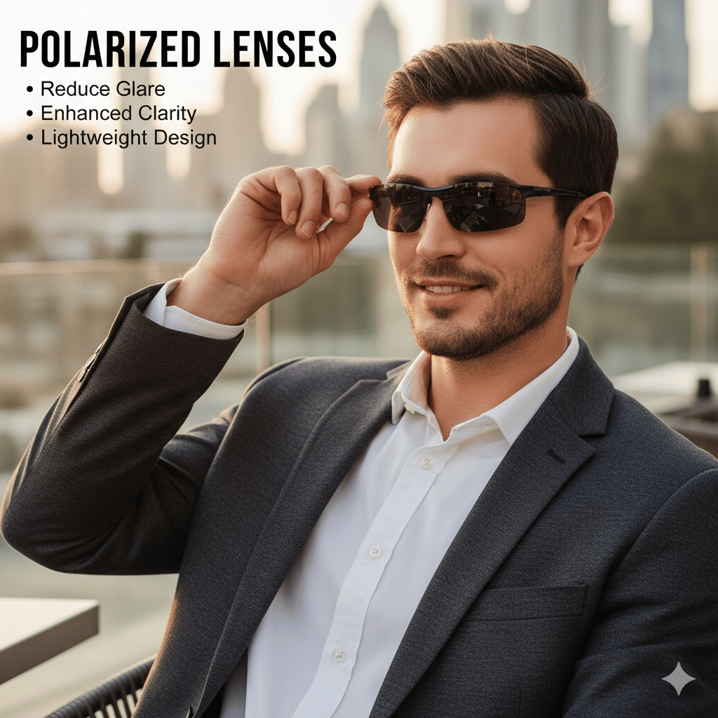🕶️HD Polarized Photochromic Sunglasses