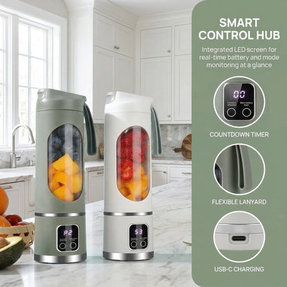 FREE SHIPPING🔥🔥Ultimate Portable Blender – USB Rechargeable & Compact for Smoothies On-The-Go